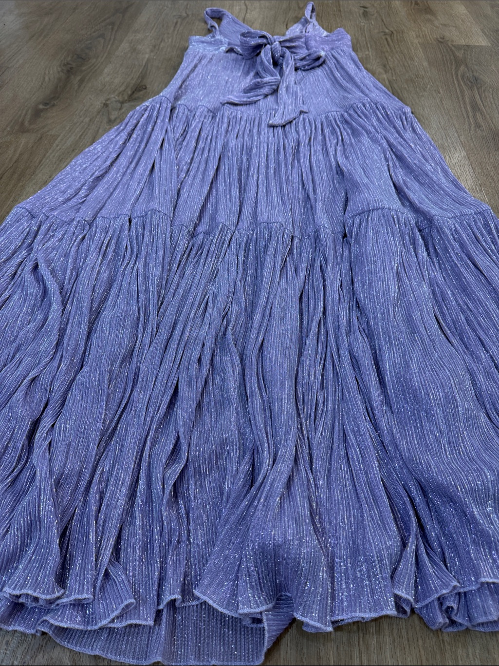 Sabina Musayev Shimmering Lilac Maxi Dress Pacific Pqrty Gown